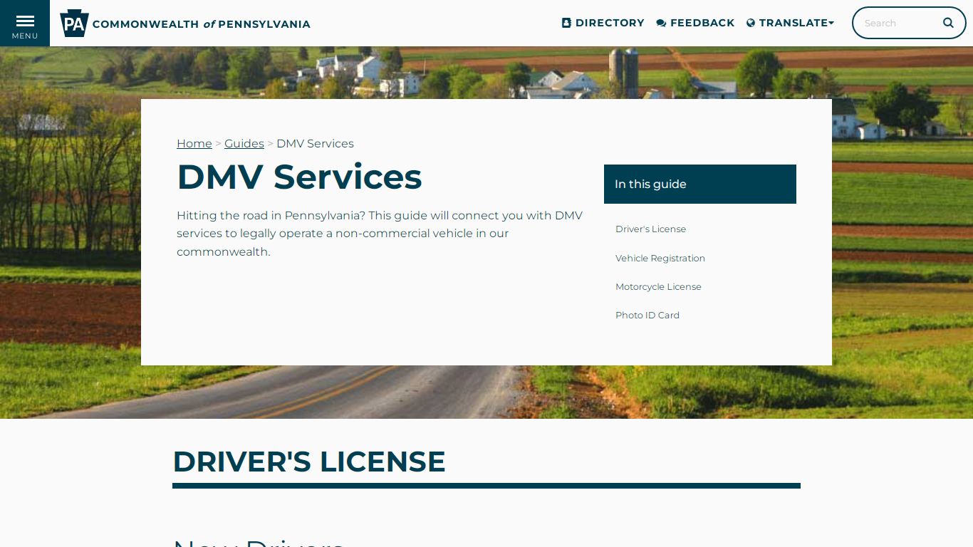 DMV Services | PA.GOV